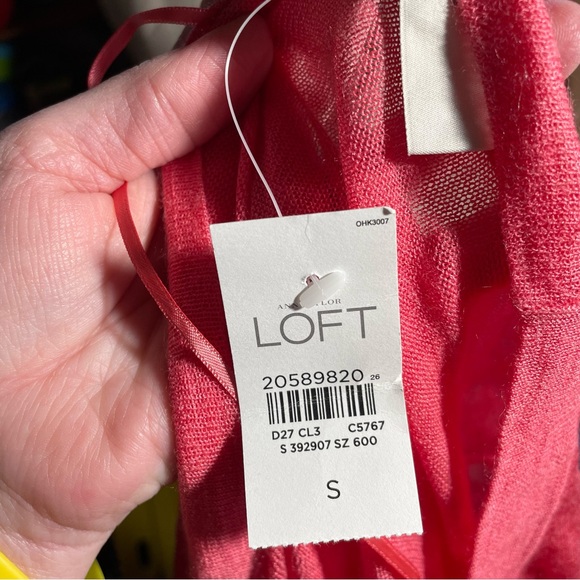 {Ann Taylor Loft} NWT Women’s Long Cardigan S - Picture 4 of 6